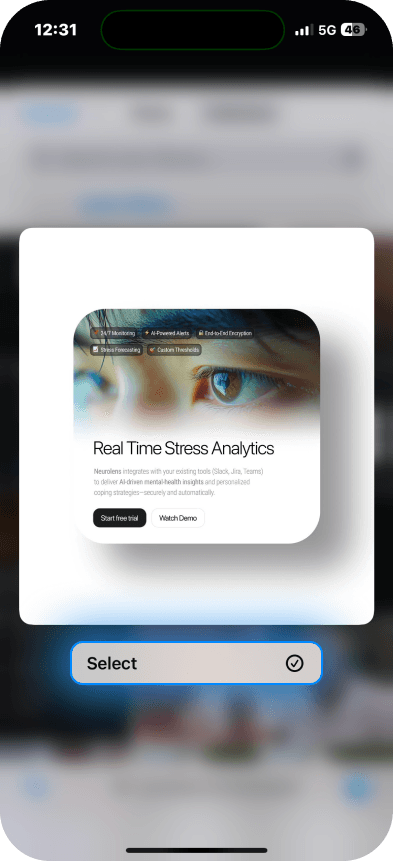 Select screenshot